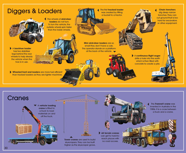 Discover the Trucks & Diggers (Picture Book)