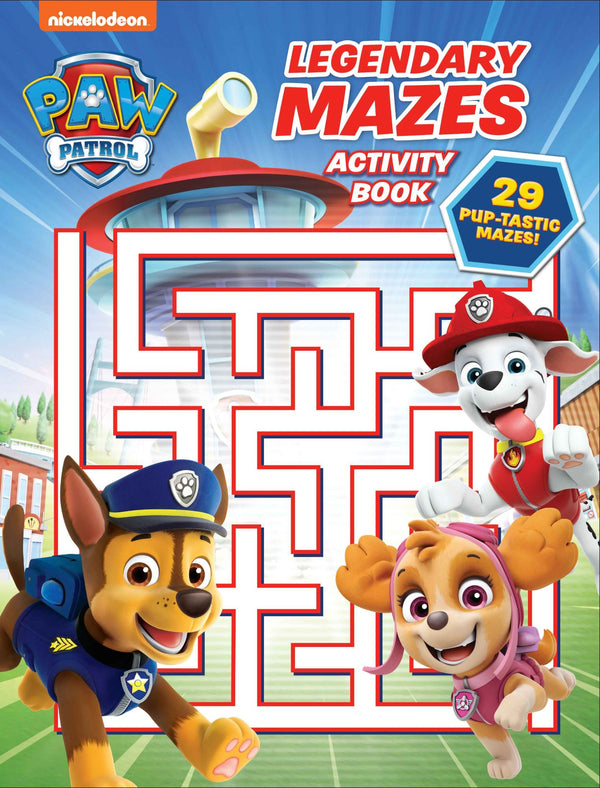 Paw Patrol - Activity Book - Legendary Mazes