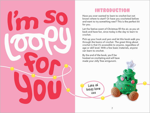 Loopy Crochet Book & Kit - Jolly Tree