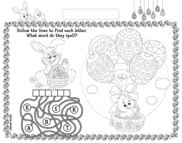 Easter Fun Giant Activity Pad