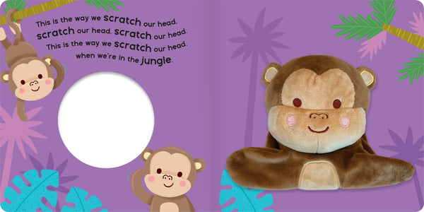 Hand Puppet Book - Cheeky Monkey