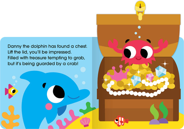Mini Me - Lift-the-Flap Board Book - Under the Sea