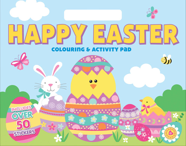 Happy Easter Giant Activity Pad