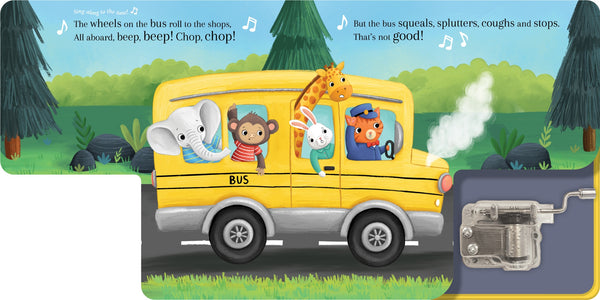 Wind-Up Music Box Book - The Wheels on the Bus