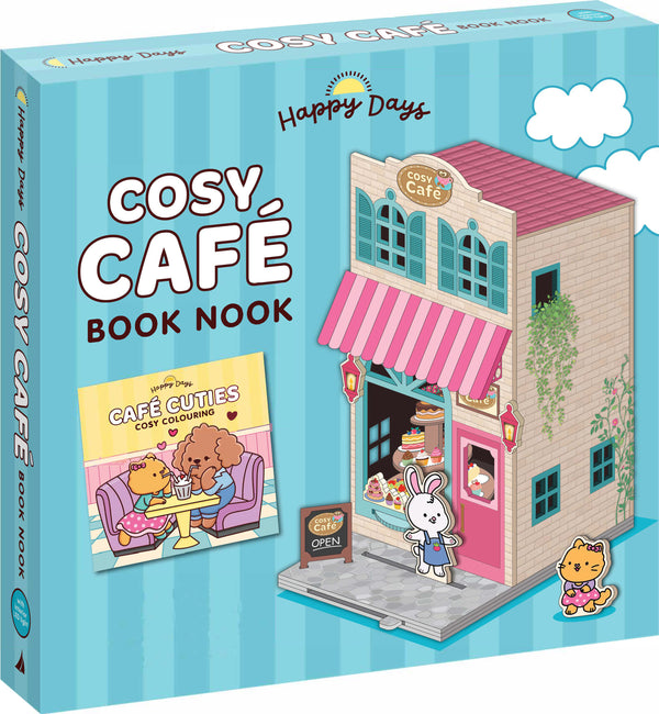 Happy Days - Cosy Cafe Book Nook Kit