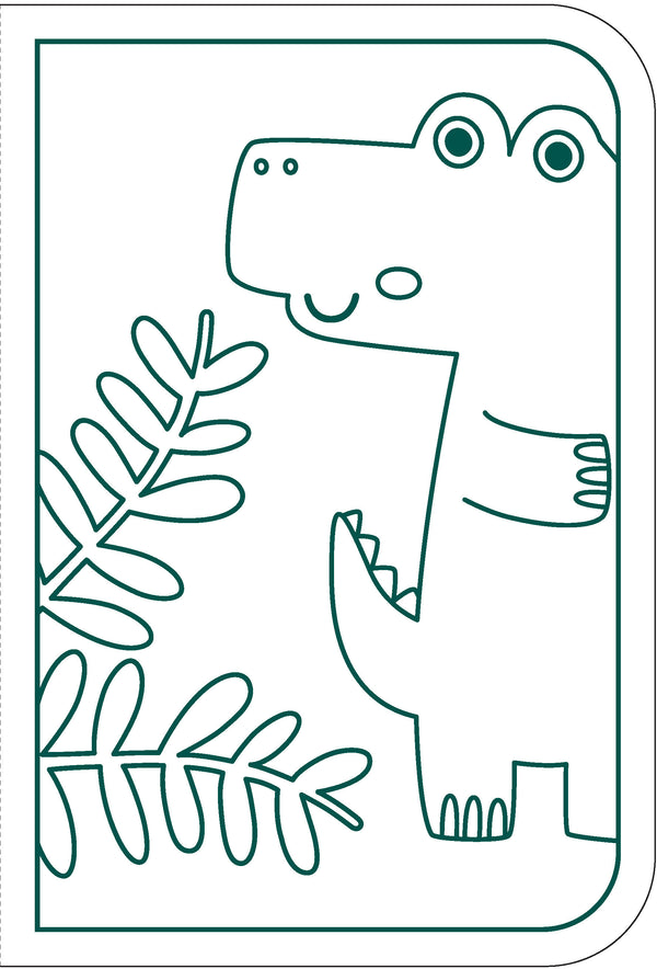 Markerific Jr. - Colour Me Carry Case - Adorable Animals