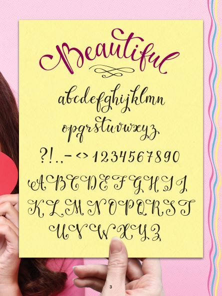 Create It - Activity Book - Calligraphy