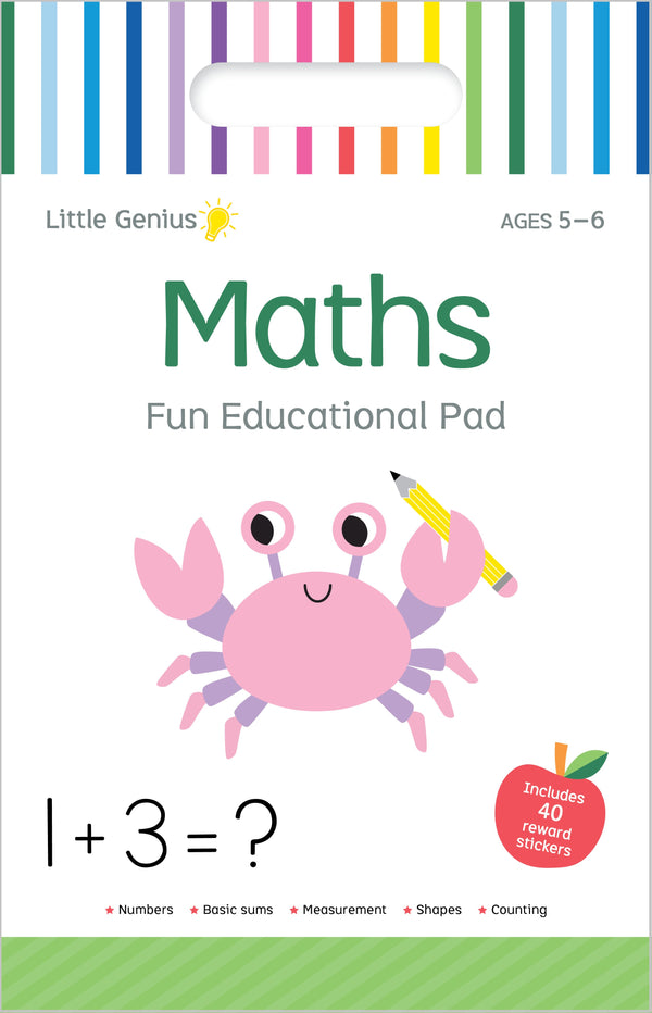 Little Genius Vol. 2 - Small Activity Pad - Maths