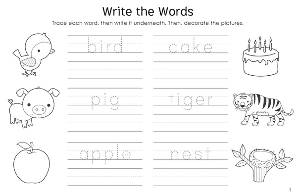 Little Genius Vol. 2 - Mega Activity Pad - Learn to Write