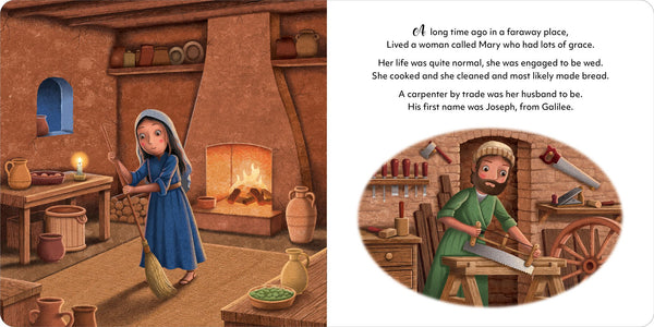 Story Time - Padded Board Book - The Nativity