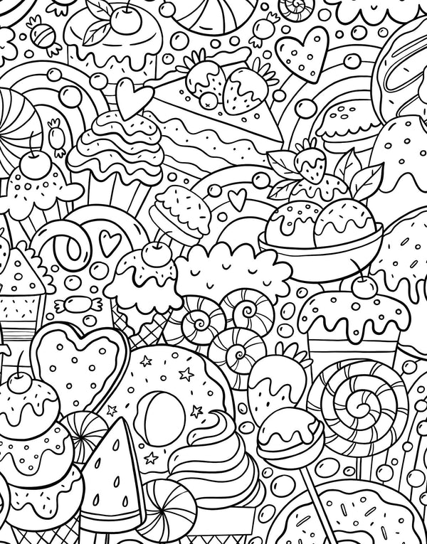 Deluxe Wall Art Folder - Unicorn Treats (LP Edition)