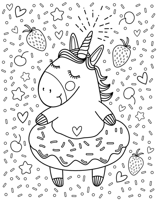 Deluxe Wall Art Folder - Unicorn Treats (LP Edition)