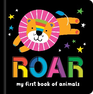 Chunky Neon Board Book - Roar