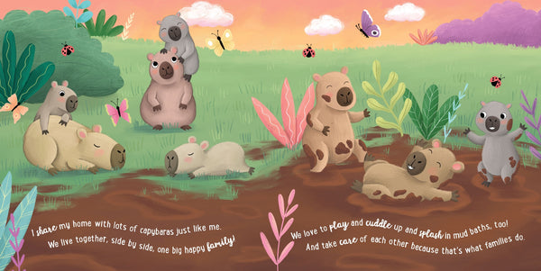 Story Time - Padded Board Book - I Love Being a Capybara