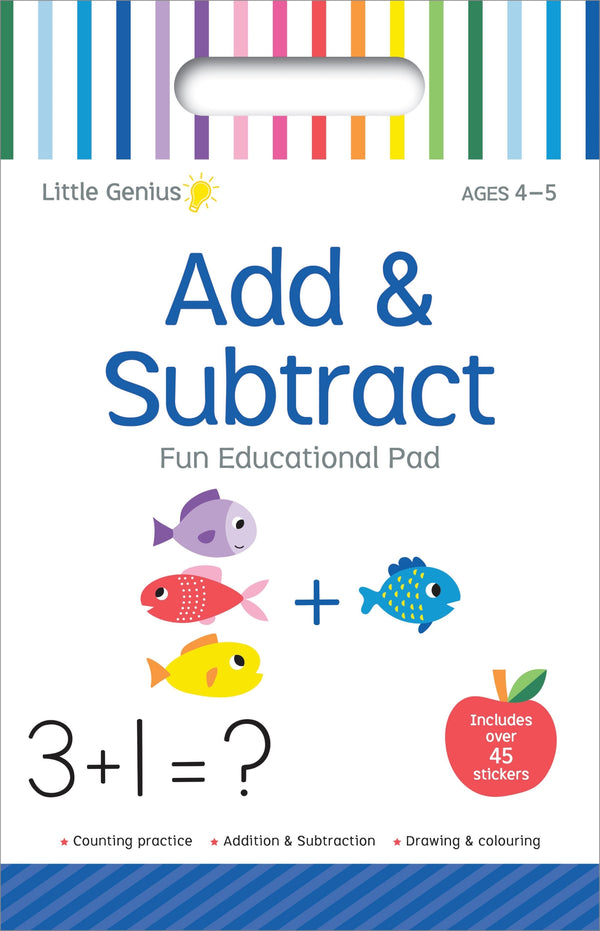 Little Genius Vol. 2 - Small Activity Pad - Add & Subtract
