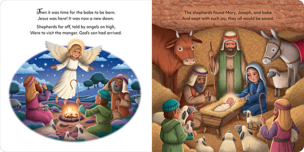 Story Time - Padded Board Book - The Nativity