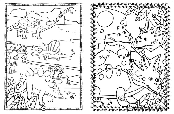 Lots of Things to Do and Colour - Dinosaurs, Things That Go and Fun Adventures