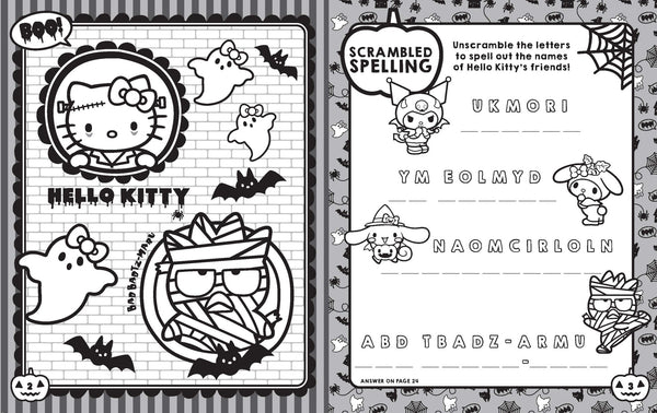 Hello Kitty and Friends - Halloween Activity Fun Pack