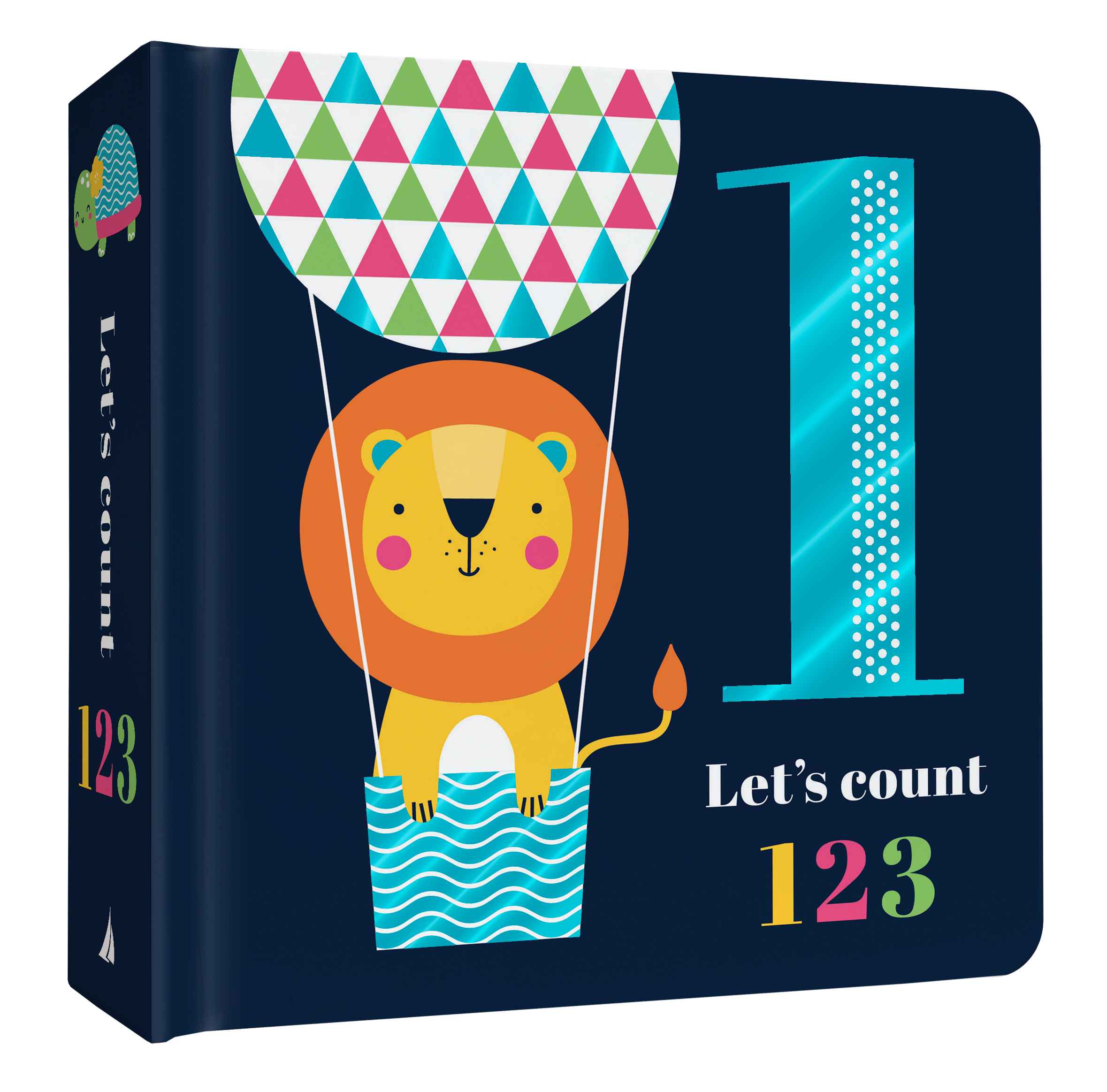 Chunky Foil Board Book - Let's Count 123 Chunky Foil Board Book - Let's Count 123