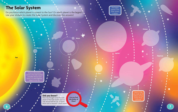 FunFacts - Sticker Activity Book - Solar System