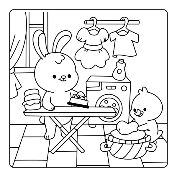 Happy Days - Calm Cuties Cosy Colouring