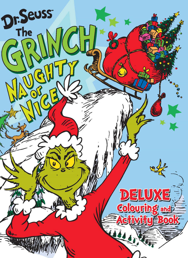 Dr Seuss - The Grinch - Deluxe Colouring Book