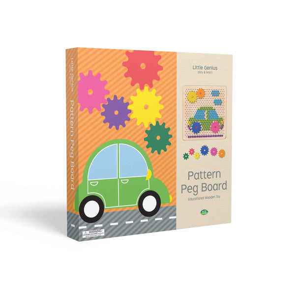 Little Genius Play & Learn - Pattern Peg Board