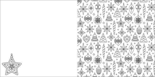 Christmas Colouring Book - Merry & Bright