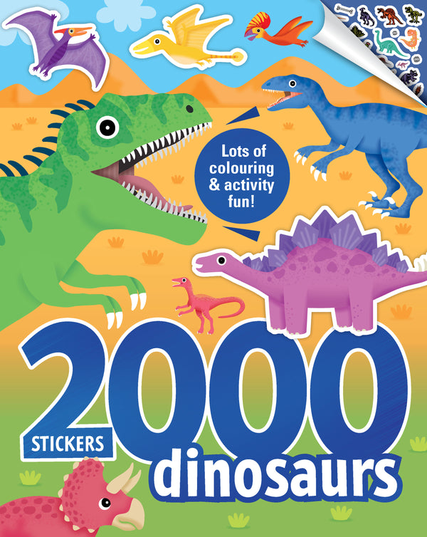 2000 Stickers - Dinosaurs Vol. 2