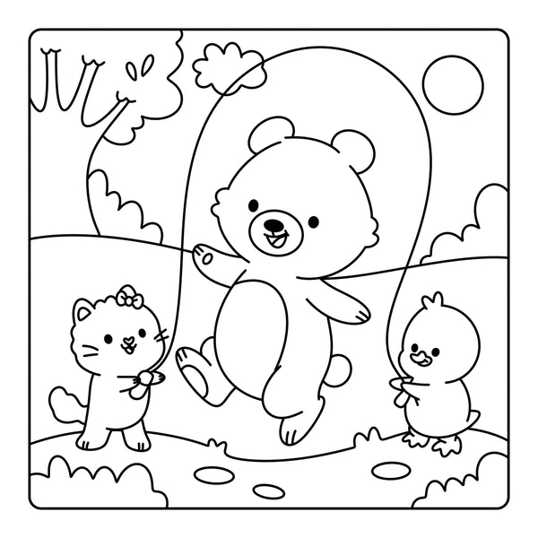 Happy Days - Calm Cuties Cosy Colouring