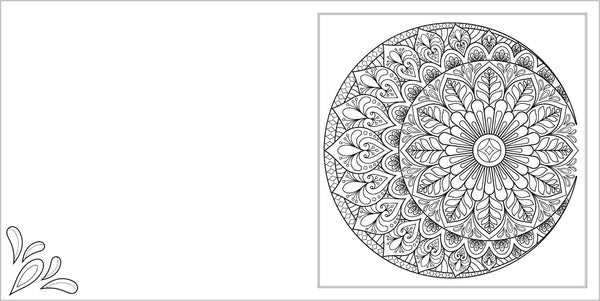 Happy Thoughts - Mindful Moments Colouring Book