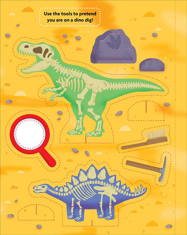 FunFacts - Sticker Activity Book - Dinosaurs