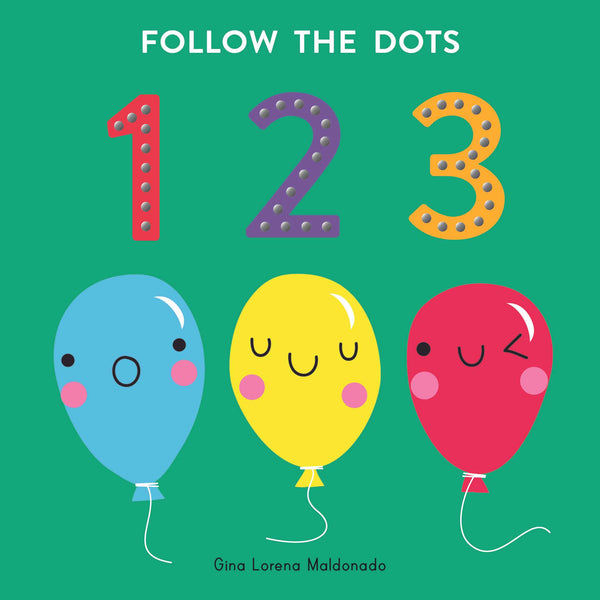 Follow the Dots - 123 Cased Board Book