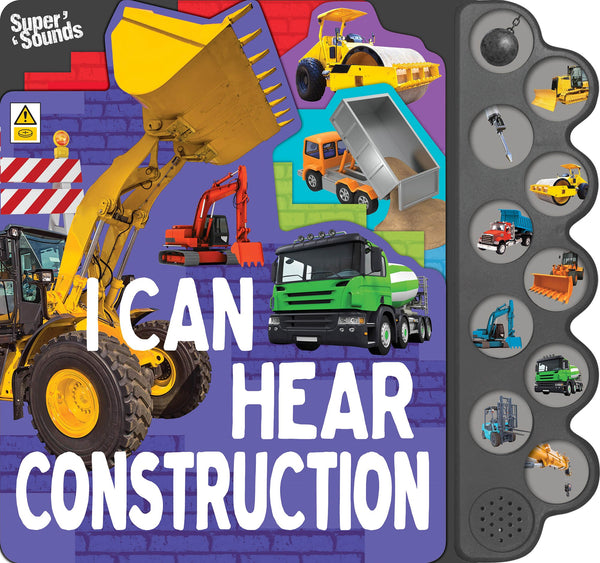 10-Button Sound Book - I Can Hear Construction Vol. 2