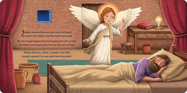 Story Time - Padded Board Book - The Nativity