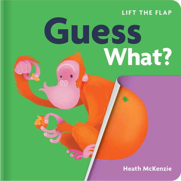 Lift-the-Flap Board Book - Guess What?