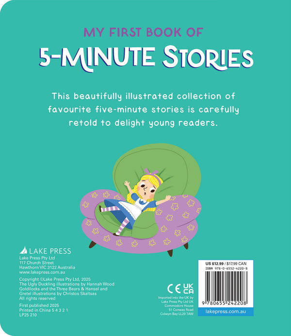 Handle Board Book - My First Book of 5-Minute Stories