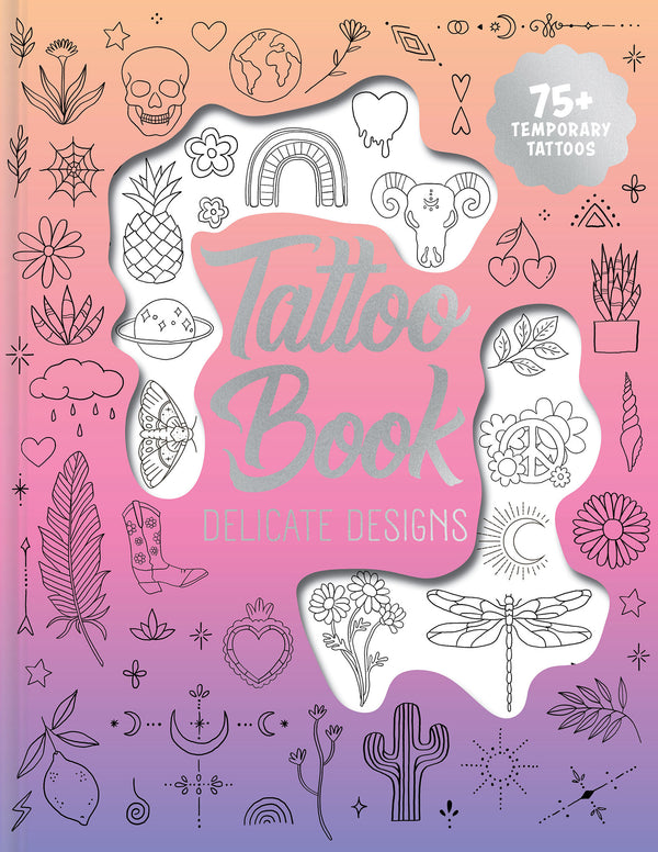 Tattoo Activity Book - Delicate Designs