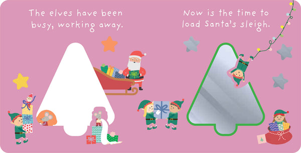 Graduating Mirror Board Book - Under the Christmas Tree