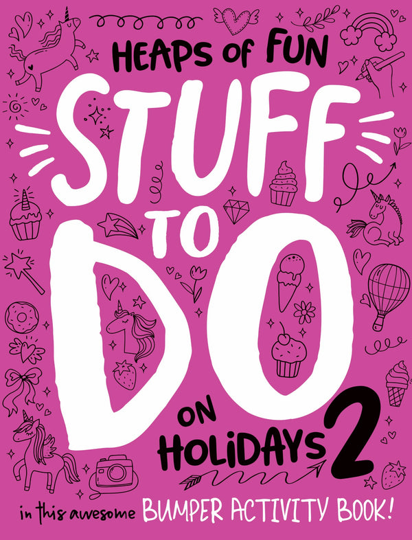 Bumper Activity Book - Heaps of Fun Stuff to Do on Holidays - Pink