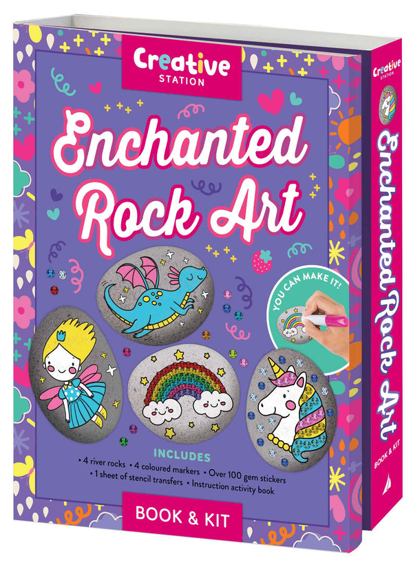 Book & Kit - Creative Station - Enchanted Rock Art