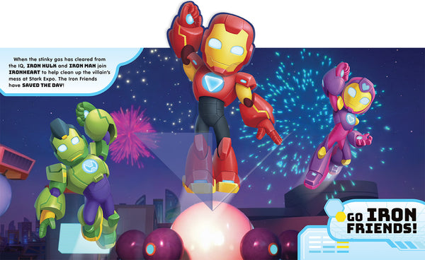Iron Man and His Awesome Friends - Pop-Up Book - Iron Friends