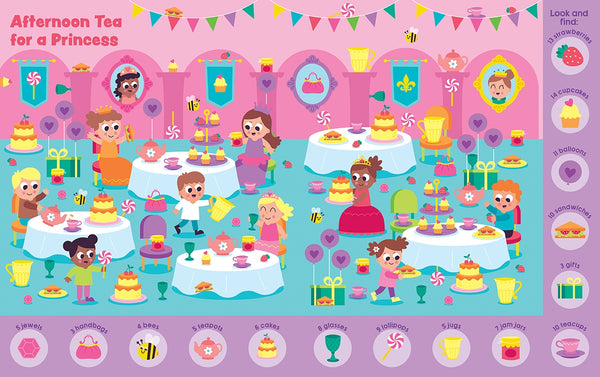 Look & Find Picture Book - Princesses