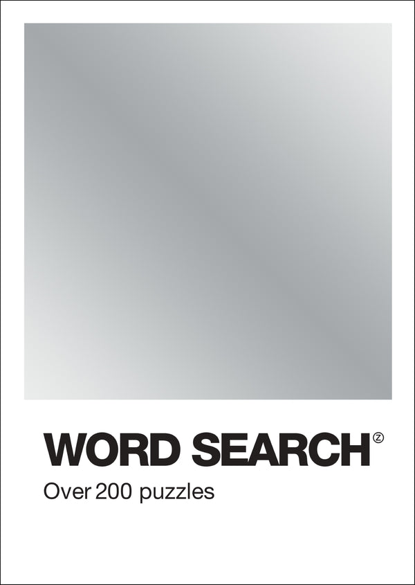 Colour Block Puzzle Book - Word Search - Silver