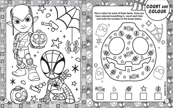 Spidey and His Amazing Friends - Halloween Activity Fun Pack