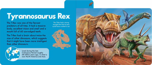 Garry Fleming's Dinosaurs of the World - Chunky Tabbed Board Book