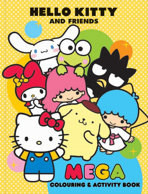 Hello Kitty and Friends - Mega Colouring Book