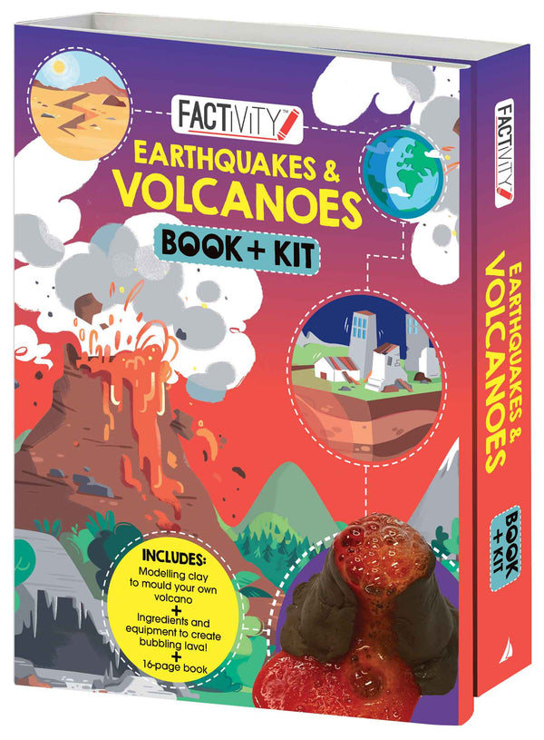 Book & Kit - Factivity - Earthquakes and Volcanoes
