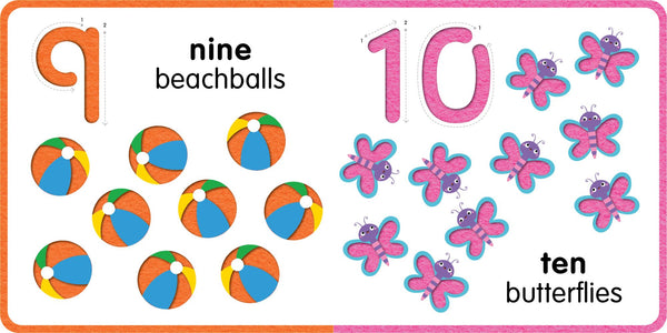 Chunky Felt Book - 123 My First Numbers Vol. 2