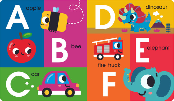 Mini Me - Cased Board Book - Let's Learn ABC